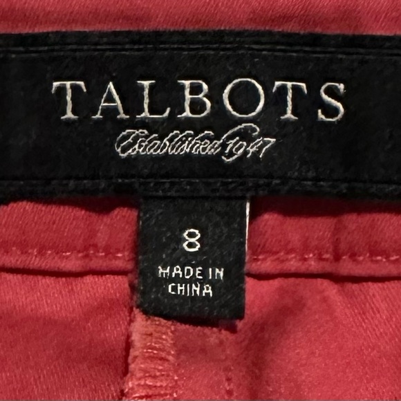 Talbots Women’s Size 8 Stylish Red With Seahorses Shorts EUC - Picture 5 of 7